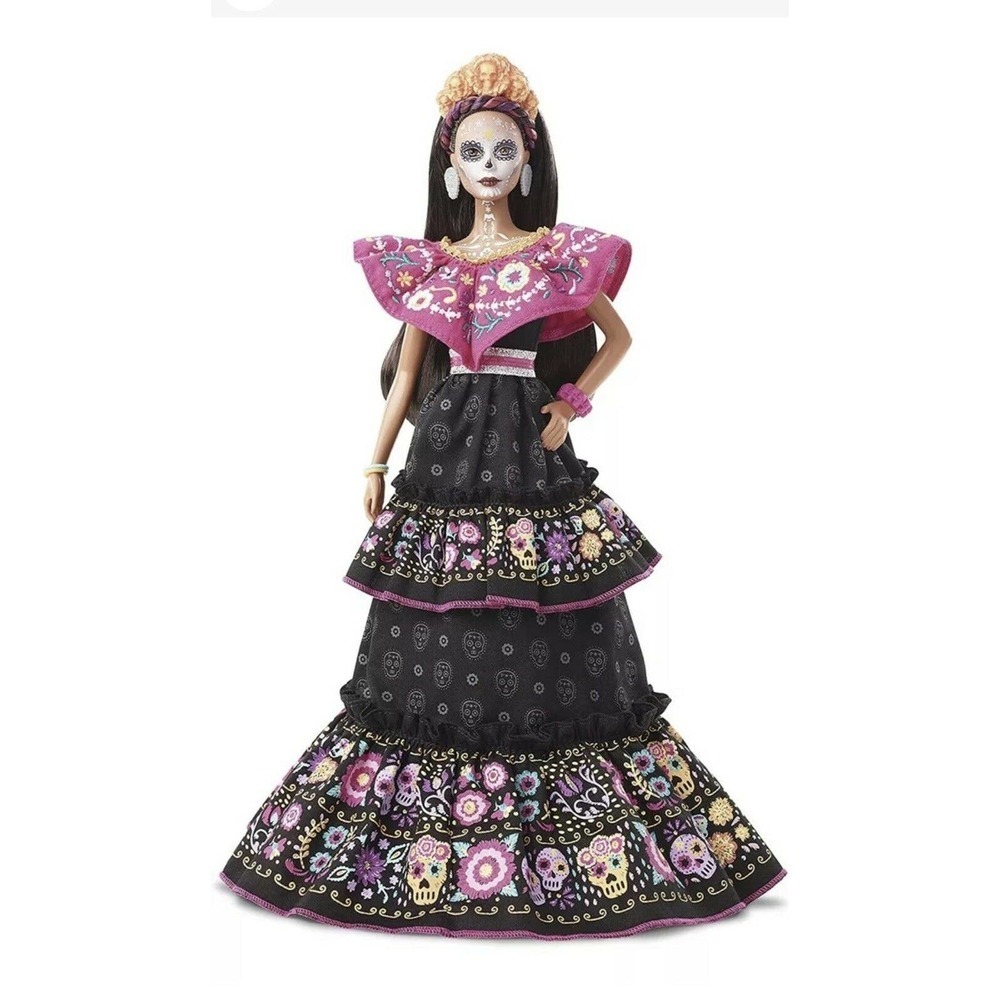 BARBIE DIA DE LOS MUERTOS 2021 DOLL BRAND NEW SEALED IN MATTEL BOX SHIPS TODAY